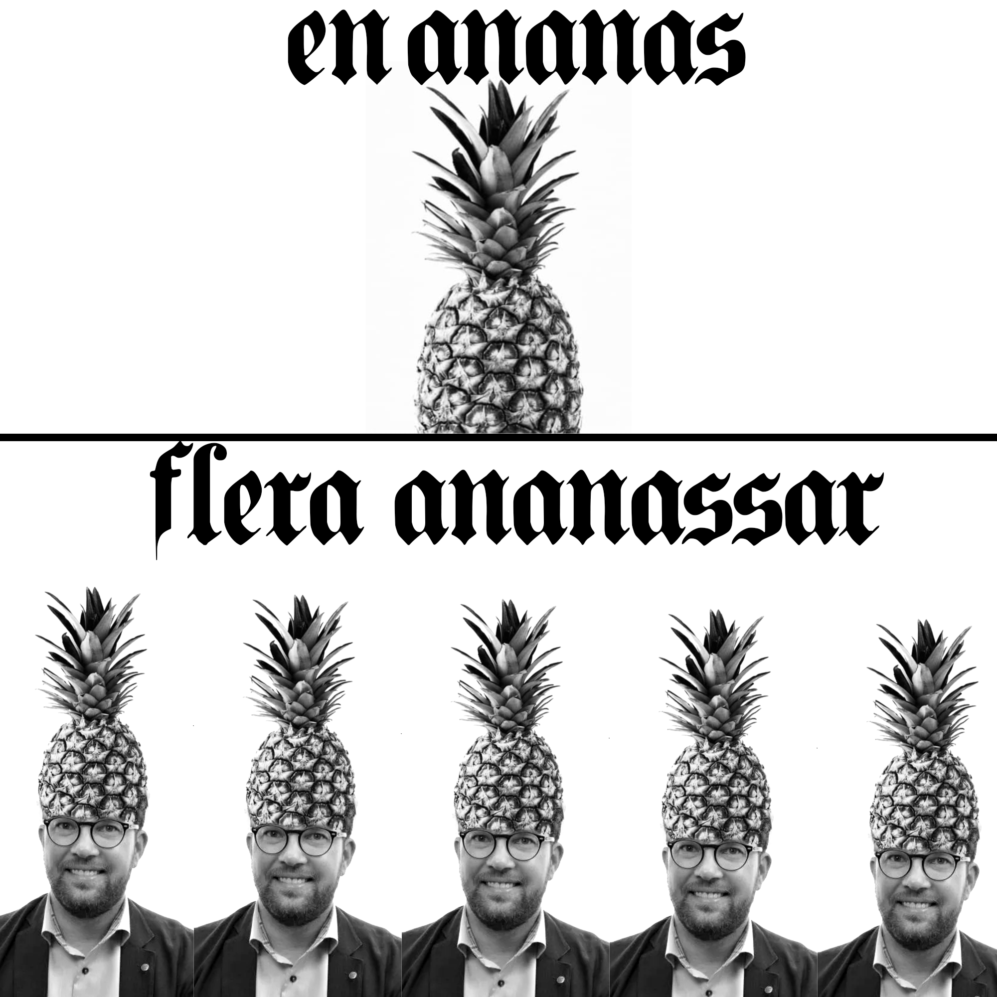 en-ananas-flera-ananassar